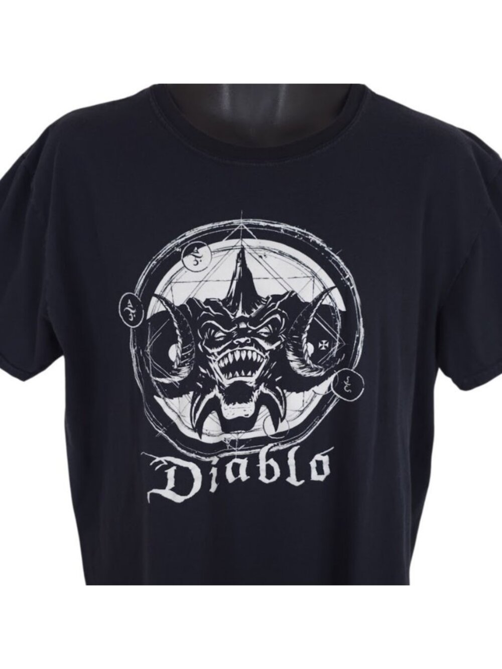 Diablo T Shirt Mens Size XL Black Blizzard Video Game Series